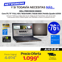 Dell Precision M6800 (Negro)